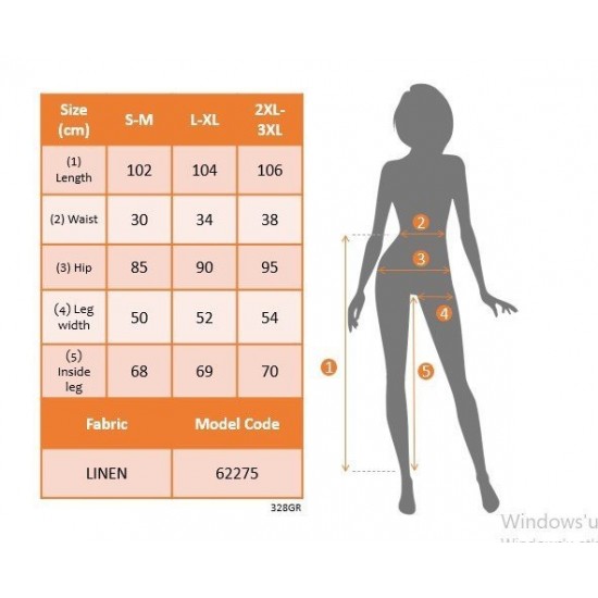 Kadın Yüksek Belli Lastikli Geniş Parçalı Pantolon , 31866 Kadın Yüksek Belli Lastikli Geniş Parçalı Pantolon , 31866