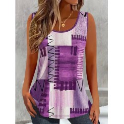 Kadın Askılı Yuvarlak Yakalı Desenli Süprem Bluz, 31883 Kadın Askılı Yuvarlak Yakalı Desenli Süprem Bluz, 31883