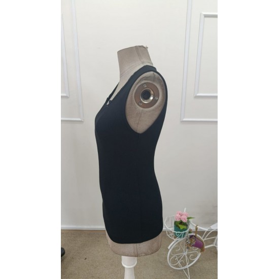 Kadın Askılı V Dantel Yakalı Kaşkorse Bluz , 31924