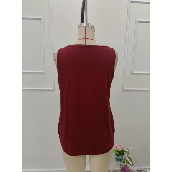 Kadın Askılı Geometrik Yaka Kuş Gözü Detaylı Viskon Bluz , 31931