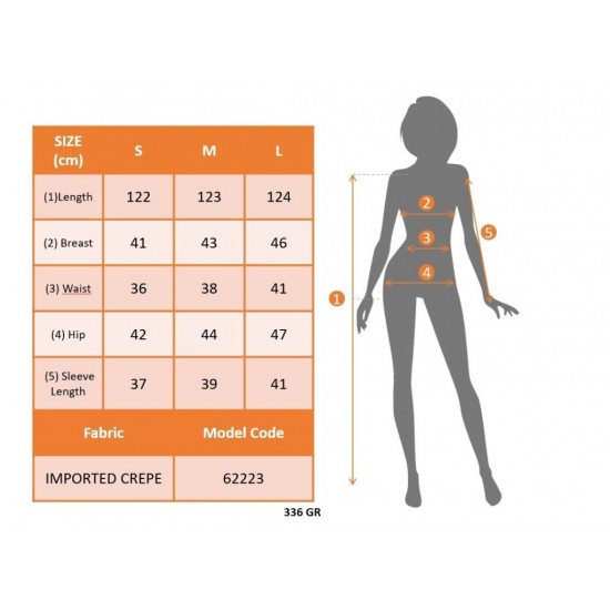 Kadın Truvakar Kollu Bisiklet Yaka Kemersiz Yırtmaç Detaylı Uzun Ithal Krep Elbise , 31954