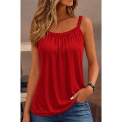 Kadın Askılı önü Büzgülü Viskon Bluz, 31969 Kadın Askılı önü Büzgülü Viskon Bluz, 31969