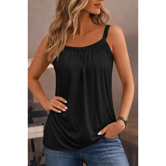 Kadın Askılı önü Büzgülü Viskon Bluz, 31966 Kadın Askılı önü Büzgülü Viskon Bluz, 31966