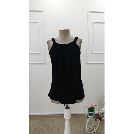 Kadın Askılı önü Büzgülü Viskon Bluz, 31966 Kadın Askılı önü Büzgülü Viskon Bluz, 31966