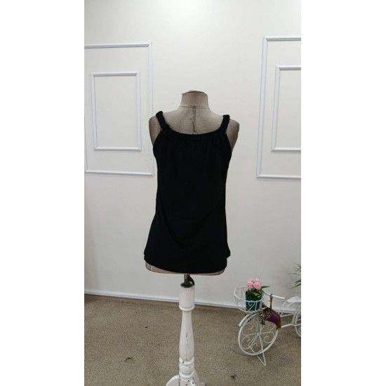 Kadın Askılı önü Büzgülü Viskon Bluz, 31966 Kadın Askılı önü Büzgülü Viskon Bluz, 31966