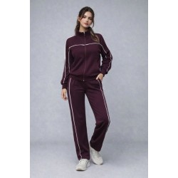 Kadın Uzun Kollu önden Fermuarlı Bluz Ve Pantolon Modal Ikili Takım , 31989 Kadın Uzun Kollu önden Fermuarlı Bluz Ve Pantolon Modal Ikili Takım , 31989