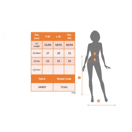 Kadın Cep Detay Taytlı Sandy Etek, 32004