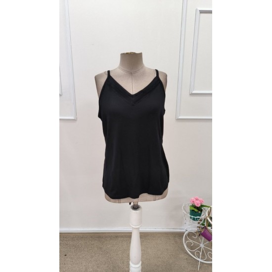 Kadın Ip Askılı V Yakalı Viskon Bluz, 31995