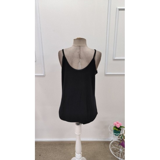 Kadın Ip Askılı V Yakalı Viskon Bluz, 31995