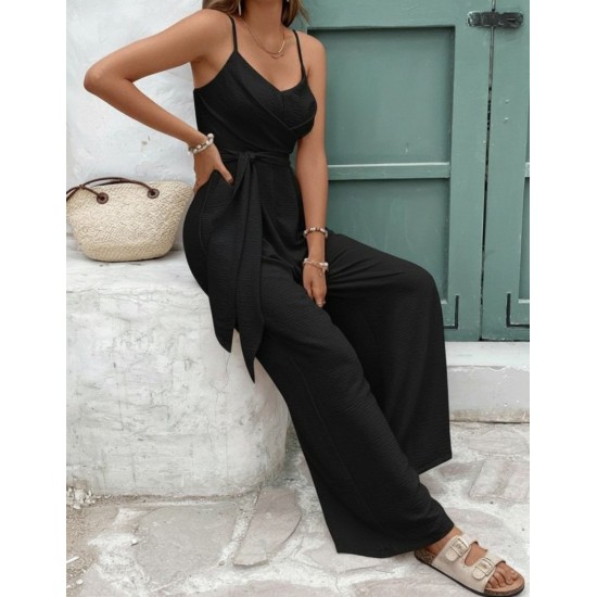 Kadın Ip Askılı V Yakalı Belden Kuşaklı Uzun Aerobin Tulum, 32059 Kadın Ip Askılı V Yakalı Belden Kuşaklı Uzun Aerobin Tulum, 32059