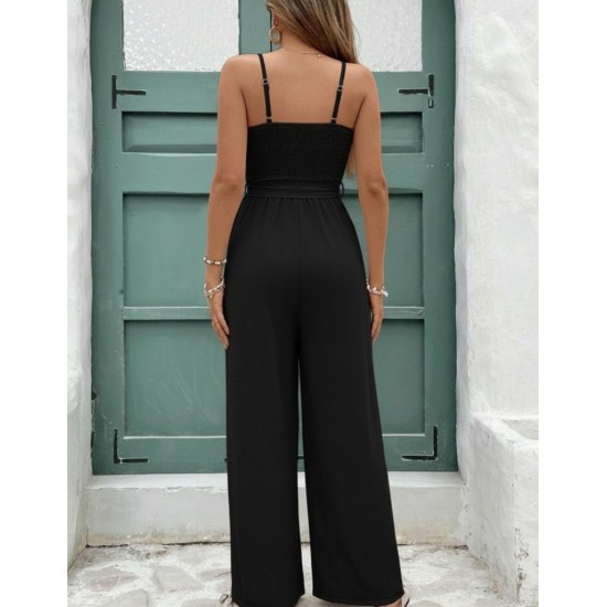 Kadın Ip Askılı V Yakalı Belden Kuşaklı Uzun Aerobin Tulum, 32059 Kadın Ip Askılı V Yakalı Belden Kuşaklı Uzun Aerobin Tulum, 32059