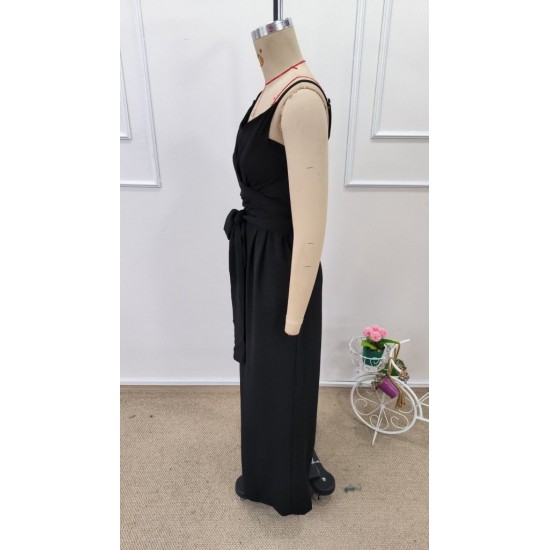 Kadın Ip Askılı V Yakalı Belden Kuşaklı Uzun Aerobin Tulum, 32059 Kadın Ip Askılı V Yakalı Belden Kuşaklı Uzun Aerobin Tulum, 32059