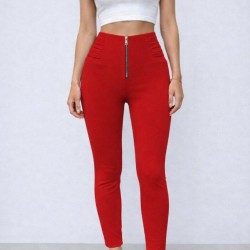 Kadın Yüksek Bel önden Fermuar Ve Nervur Detaylı Dalgıç Tayt, 32063 Kadın Yüksek Bel önden Fermuar Ve Nervur Detaylı Dalgıç Tayt, 32063