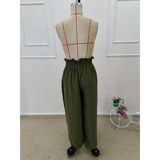 Kadın Yüksel Bel Yoğun Büzgü Detaylı Aerobin Pantolon , 32079