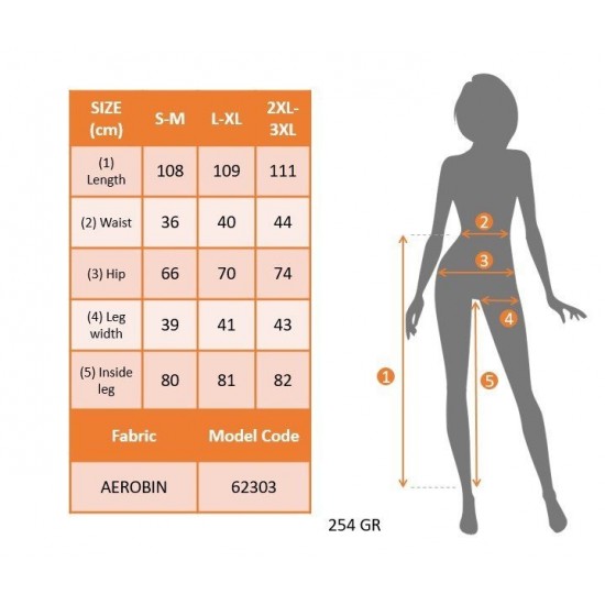 Kadın Yüksel Bel Yoğun Büzgü Detaylı Aerobin Pantolon , 32076