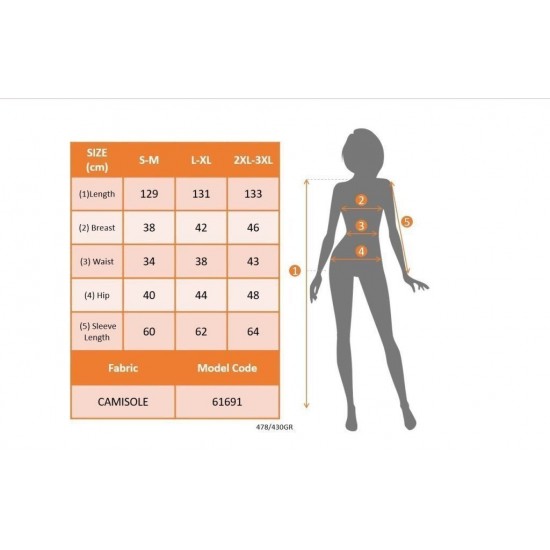 Kadın Uzun Kollu Balıkçı Yakalı Yanlardan Yırtmaçlı Kaşkorse Maxi Elbise , 32074