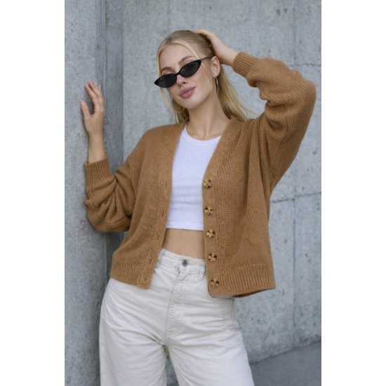 Kadın Beş Düğme Salaş Büyük Beden Triko Hırka, 32087 Kadın Beş Düğme Salaş Büyük Beden Triko Hırka, 32087