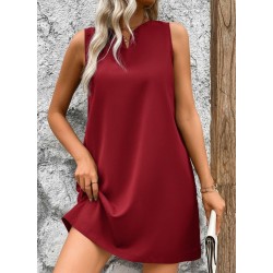 Kadın Askılı V Yakalı Geniş Kesim Detaylı Kısa Janjan Krep Elbise , 32123 Kadın Askılı V Yakalı Geniş Kesim Detaylı Kısa Janjan Krep Elbise , 32123