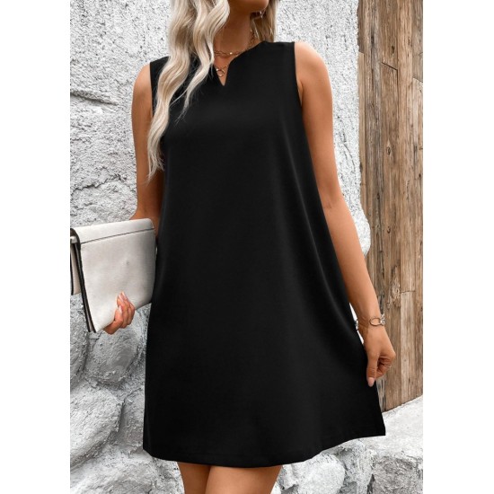 Kadın Askılı V Yakalı Geniş Kesim Detaylı Kısa Janjan Krep Elbise , 32121 Kadın Askılı V Yakalı Geniş Kesim Detaylı Kısa Janjan Krep Elbise , 32121