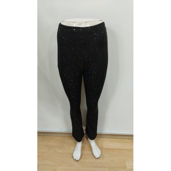 Kadın Yüksek Bel Taşlı Dalgıç Tayt , 32135