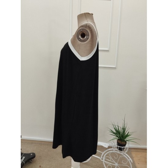 Kadın Ip Askılı Yuvarlak Yakalı Viskon Elbise , 32198