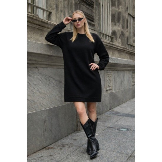 Kadın Uzun Kollu Bisiklet Yaka Iki Iplik Elbise , 32269 Kadın Uzun Kollu Bisiklet Yaka Iki Iplik Elbise , 32269