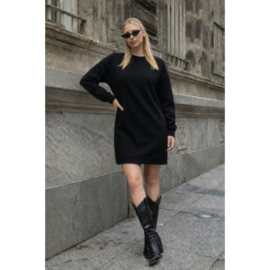 Kadın Uzun Kollu Bisiklet Yaka Iki Iplik Elbise , 32269 Kadın Uzun Kollu Bisiklet Yaka Iki Iplik Elbise , 32269