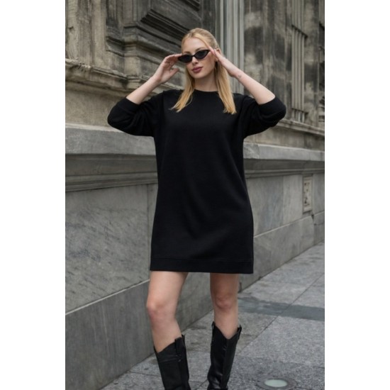 Kadın Uzun Kollu Bisiklet Yaka Iki Iplik Elbise , 32269 Kadın Uzun Kollu Bisiklet Yaka Iki Iplik Elbise , 32269