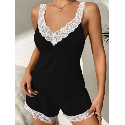 Kadın Askılı V Yakalı Viskon Bluz Ve Short Gecelik Takım, 32291 Kadın Askılı V Yakalı Viskon Bluz Ve Short Gecelik Takım, 32291