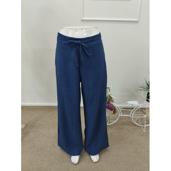 Kadın Yüksek Bel önden Bağlamalı Geniş Kesim Detaylı Uzun Pantolon , 32302 Kadın Yüksek Bel önden Bağlamalı Geniş Kesim Detaylı Uzun Pantolon , 32302