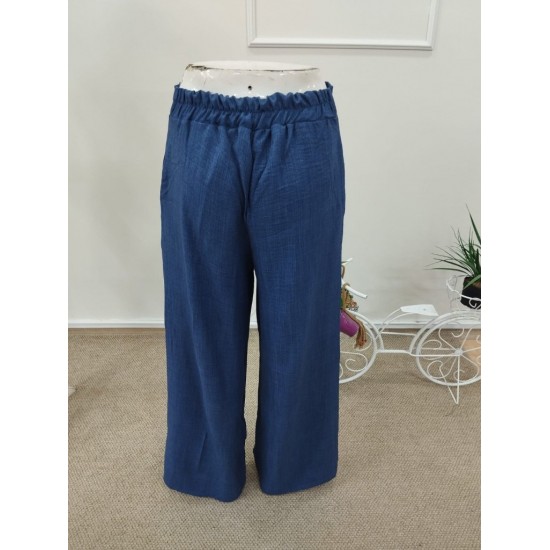 Kadın Yüksek Bel önden Bağlamalı Geniş Kesim Detaylı Uzun Pantolon , 32302 Kadın Yüksek Bel önden Bağlamalı Geniş Kesim Detaylı Uzun Pantolon , 32302