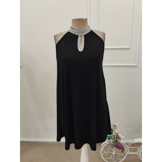 Kadın Omuzlardan Açık Damla Detaylı Kısa Sandy Elbise , 32298 Kadın Omuzlardan Açık Damla Detaylı Kısa Sandy Elbise , 32298