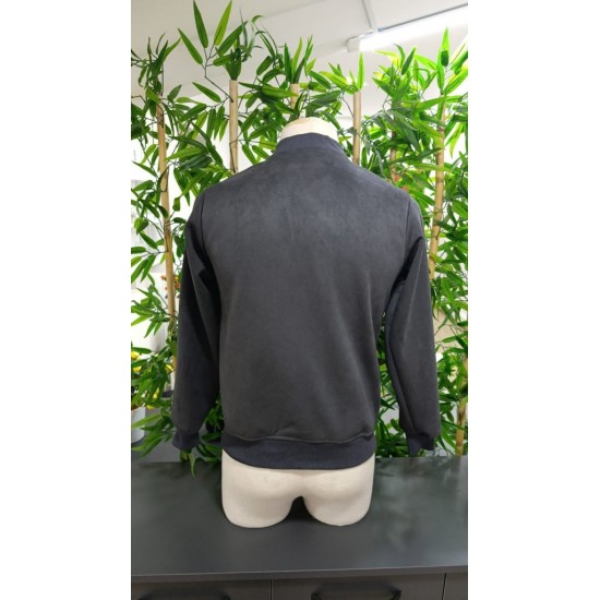 Erkek Uzun Kollu önden Fermuarlı Süet Ceket, 32311 Erkek Uzun Kollu önden Fermuarlı Süet Ceket, 32311