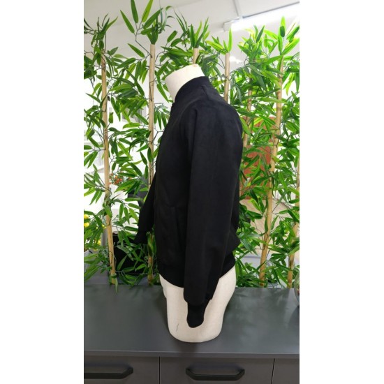 Erkek Uzun Kollu önden Fermuarlı Süet Ceket, 32309 Erkek Uzun Kollu önden Fermuarlı Süet Ceket, 32309