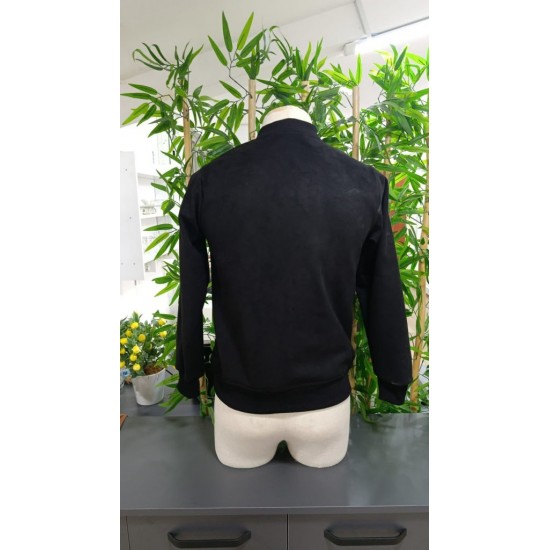 Erkek Uzun Kollu önden Fermuarlı Süet Ceket, 32309 Erkek Uzun Kollu önden Fermuarlı Süet Ceket, 32309