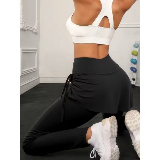 Kadın Yüksek Belli Yandan Büzgülü Paçaya Doğru Geniş Dalgıç Tayt, 32333 Kadın Yüksek Belli Yandan Büzgülü Paçaya Doğru Geniş Dalgıç Tayt, 32333