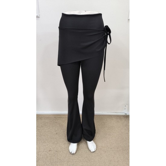 Kadın Yüksek Belli Yandan Büzgülü Paçaya Doğru Geniş Dalgıç Tayt, 32333 Kadın Yüksek Belli Yandan Büzgülü Paçaya Doğru Geniş Dalgıç Tayt, 32333