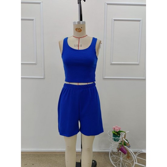 Kadın Askılı Yuvarlak Yakalı Burgu Krop Ve Bluz Short Ikili Takım , 32375 Kadın Askılı Yuvarlak Yakalı Burgu Krop Ve Bluz Short Ikili Takım , 32375