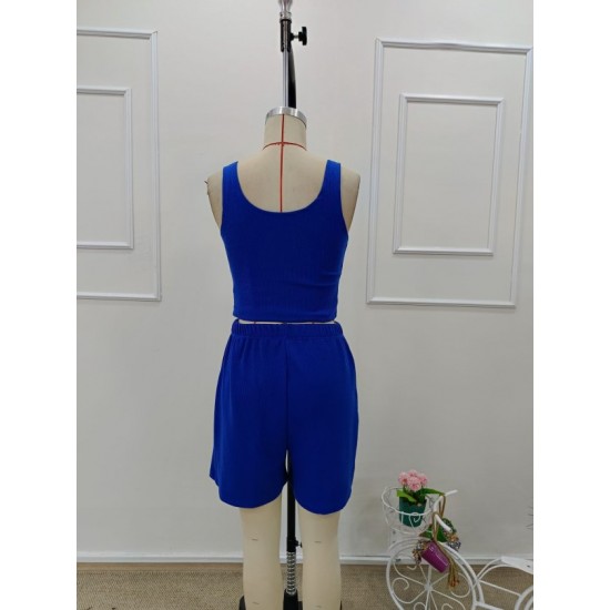 Kadın Askılı Yuvarlak Yakalı Burgu Krop Ve Bluz Short Ikili Takım , 32375 Kadın Askılı Yuvarlak Yakalı Burgu Krop Ve Bluz Short Ikili Takım , 32375