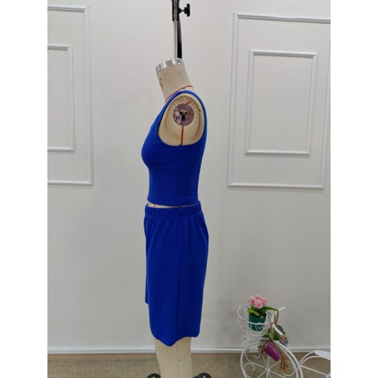 Kadın Askılı Yuvarlak Yakalı Burgu Krop Ve Bluz Short Ikili Takım , 32375 Kadın Askılı Yuvarlak Yakalı Burgu Krop Ve Bluz Short Ikili Takım , 32375