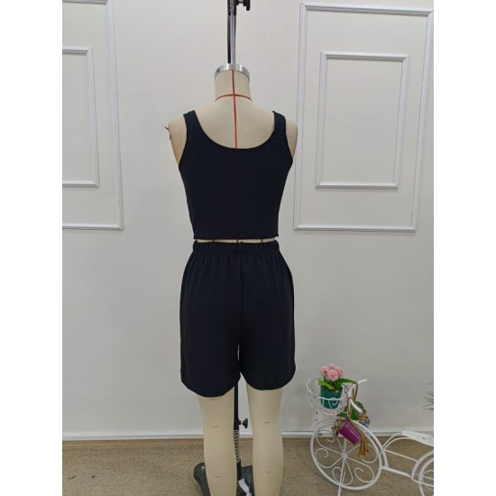 Kadın Askılı Yuvarlak Yakalı Burgu Krop Ve Bluz Short Ikili Takım , 32372 Kadın Askılı Yuvarlak Yakalı Burgu Krop Ve Bluz Short Ikili Takım , 32372