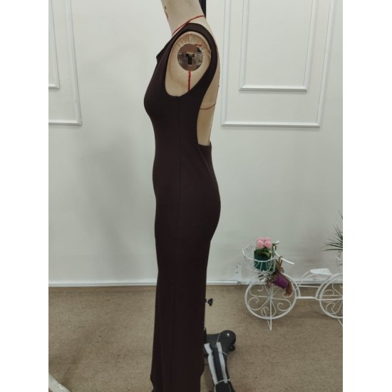 Kadın Kısa Kollu Derin Sırt Dekolteli Uzun Dalgıç Elbise , 32366 Kadın Kısa Kollu Derin Sırt Dekolteli Uzun Dalgıç Elbise , 32366