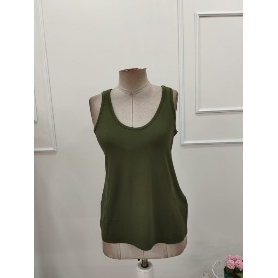 Kadın Askılı Geniş V Yakalı Viskon Bluz , 32388