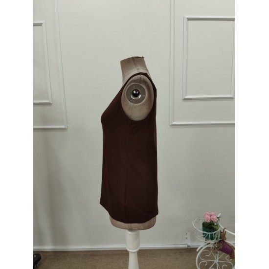 Kadın Askılı Geniş V Yakalı Viskon Bluz , 32387