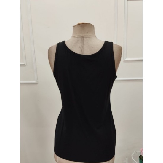 Kadın Askılı Geniş V Yakalı Viskon Bluz , 32385