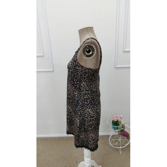 Kadın Askılı V Dantel Yakalı Desenli Kısa Elbise, 32420 Kadın Askılı V Dantel Yakalı Desenli Kısa Elbise, 32420