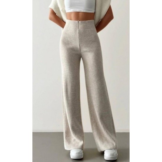 Kadın Kaşkorse Bol Paça Pantolon , 32430