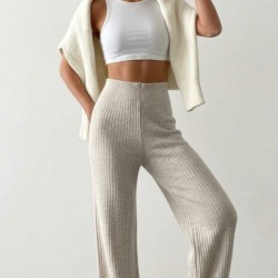 Kadın Kaşkorse Bol Paça Pantolon , 32430