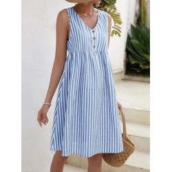 Kadın Kolsuz V Askılı Düğme Detaylı Süprem Kısa Elbise, 32431 Kadın Kolsuz V Askılı Düğme Detaylı Süprem Kısa Elbise, 32431