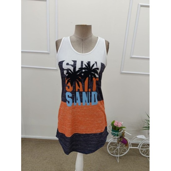 Kadın Askılı Yuvarlak Yakalı çok Renkli Kısa Süprem Elbise , 32447